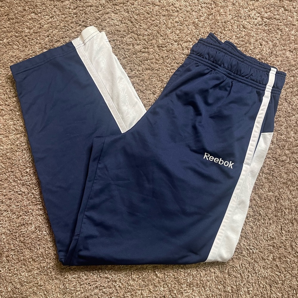 Reebok Track Pants Navy Blue Men’s Size 2XL.